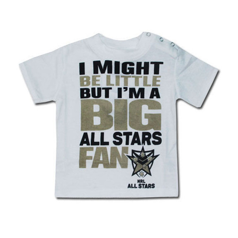 NRL All Stars Baby Toddler 'Little Fan' T-Shirt NRL All Stars Baby Toddler 'Little Fan' T-Shirt