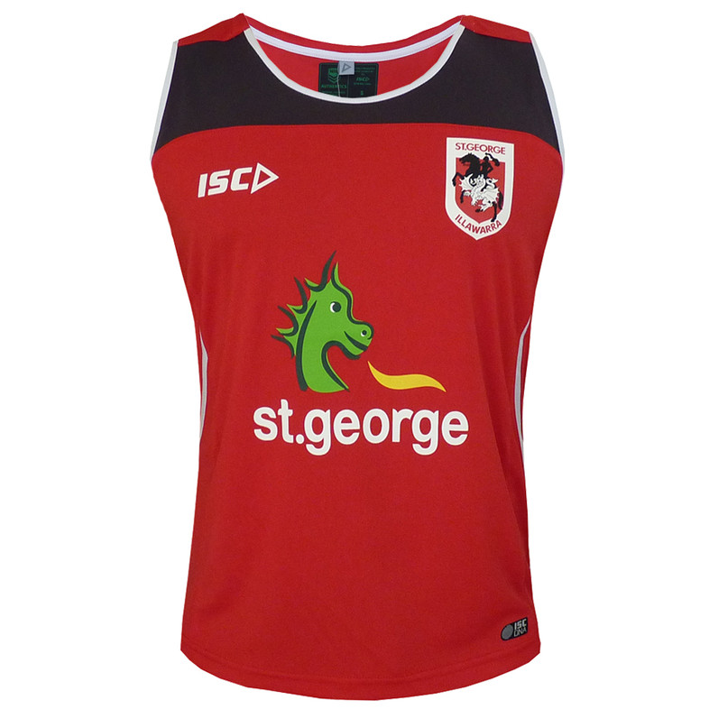 St George Illawarra Dragons Training Singlet - Men's St George Illawarra Dragons Training Singlet - Men's