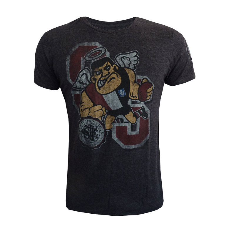 St Kilda Saints Initial T-Shirt - Men's St Kilda Saints Initial T-Shirt - Men's