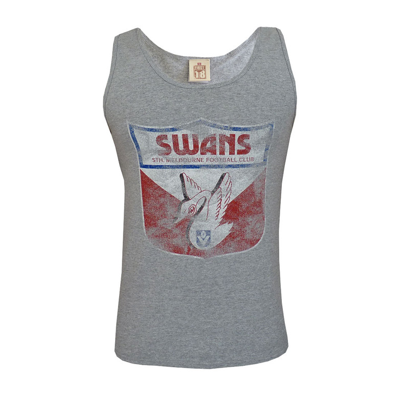 Sydney Swans Retro Logo Singlet  Sydney Swans Retro Logo Singlet