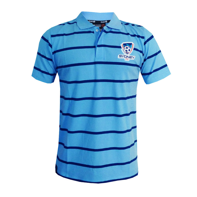 Sydney FC Knitted Polo Shirt - Men's Sydney FC Knitted Polo Shirt - Men's