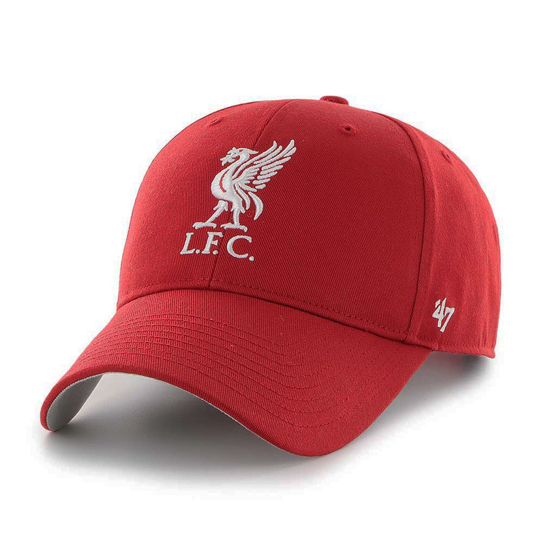 Liverpool FC '47 Brand Clean-Up Cap (Red/White) - Adult Liverpool FC '47 Brand Clean-Up Cap (Red/White) - Adult