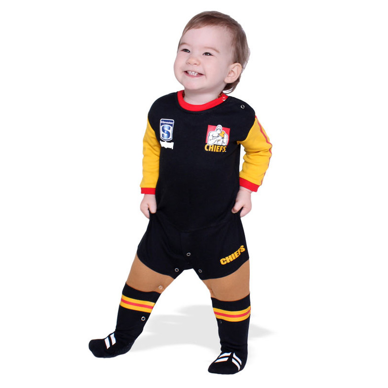 Waikato Chiefs Baby Footysuit / Romper