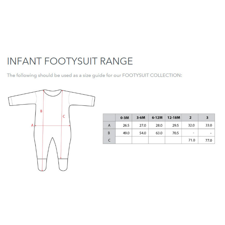 Manly Sea Eagles Zippered Footysuit / Romper - Baby