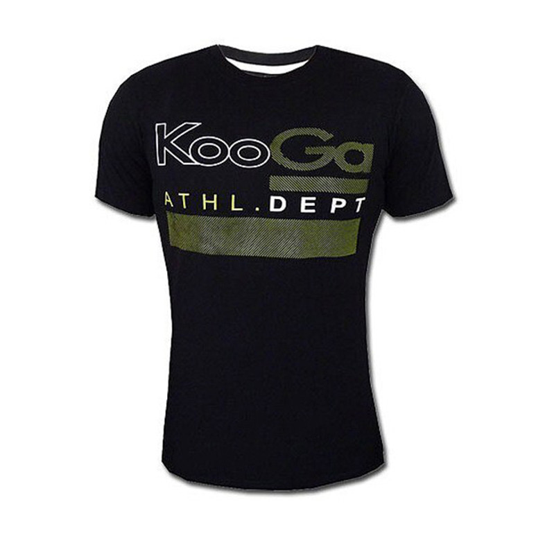 KooGa Athletic Line Sports T-Shirt - Black KooGa Athletic Line Sports T-Shirt - Black