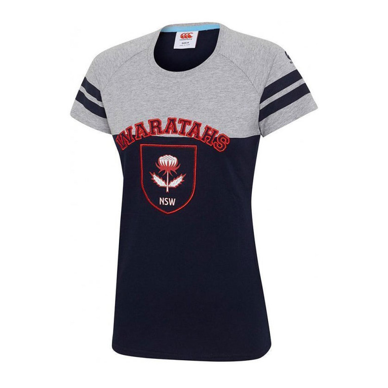 NSW Waratahs Shield T-Shirt - Ladies NSW Waratahs Shield T-Shirt - Ladies