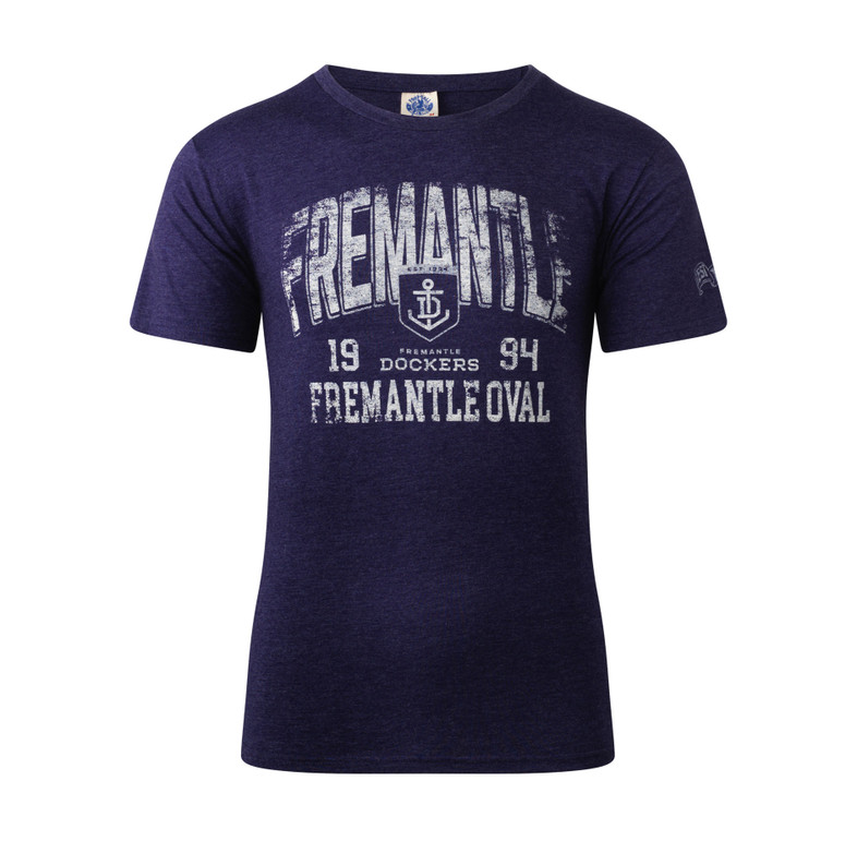 Fremantle Dockers Collegiate Supporter T-Shirt  Fremantle Dockers Collegiate Supporter T-Shirt