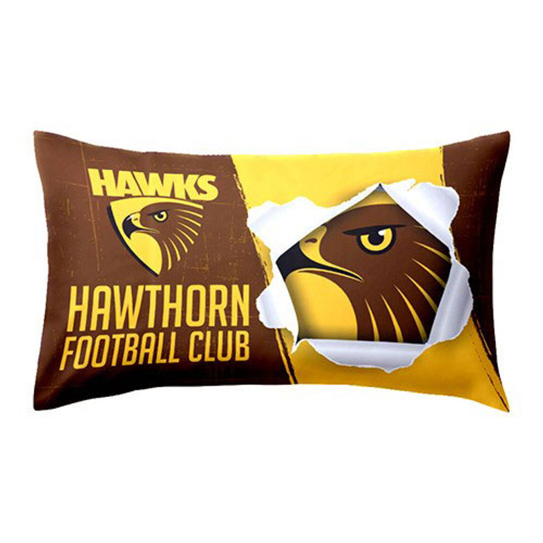 Hawthorn Hawks Logo Pillowcase Hawthorn Hawks Logo Pillowcase
