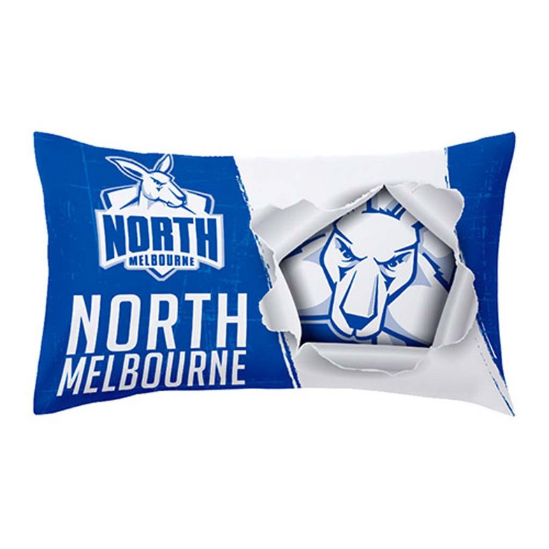 North Melbourne Kangaroos Logo Pillowcase North Melbourne Kangaroos Logo Pillowcase