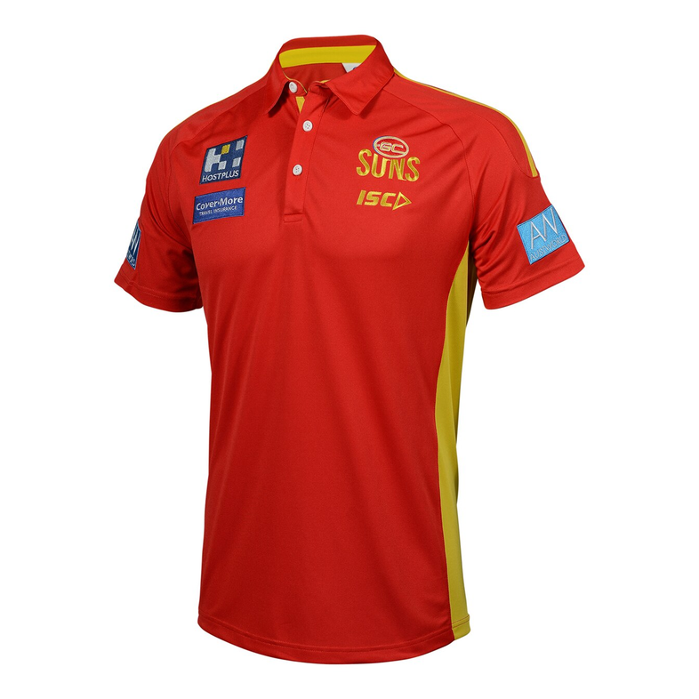 Gold Coast Suns Media Polo Shirt - Men's
