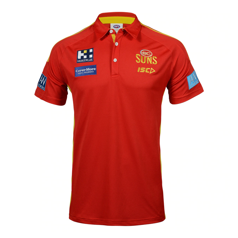 Gold Coast Suns Media Polo Shirt - Men's Gold Coast Suns Media Polo Shirt - Men's