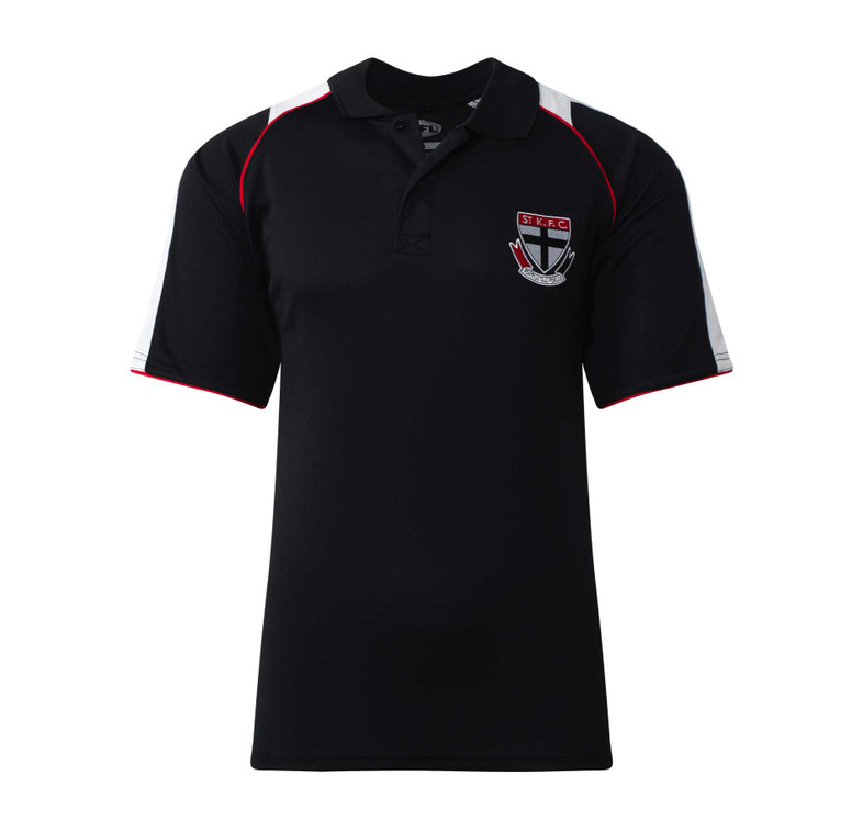 St Kilda Saints Essentials Polo Shirt - Men's St Kilda Saints Essentials Polo Shirt - Men's