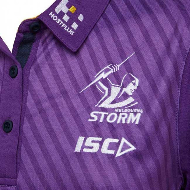 Melbourne Storm Media Polo Shirt - Ladies