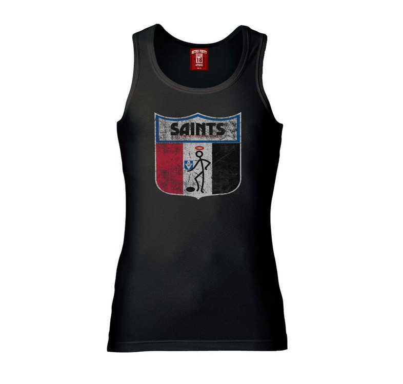 St Kilda Saints Retro Logo Singlet - Men's St Kilda Saints Retro Logo Singlet - Men's