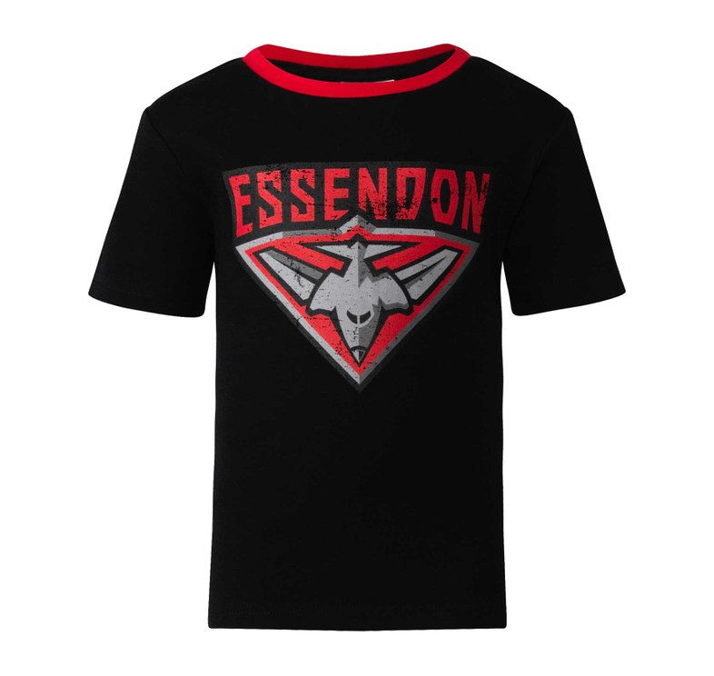 Essendon Bombers Big Logo T-Shirt - Toddler / Kids Essendon Bombers Big Logo T-Shirt - Toddler / Kids