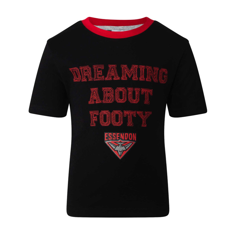 Essendon Bombers Summer Pyjama Set - Toddler / Kids