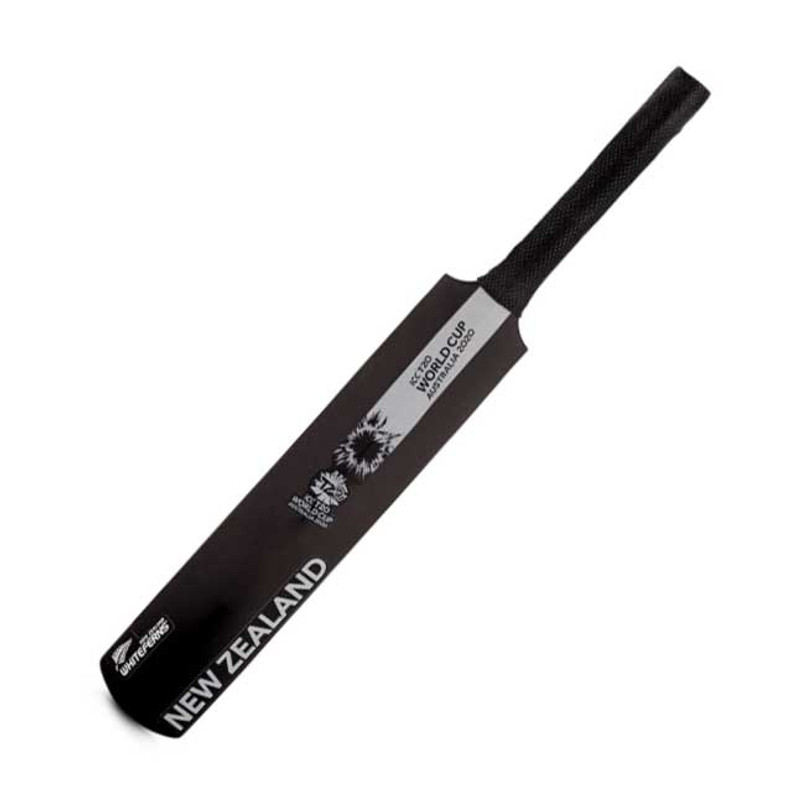 ICC T20 Cricket World Cup 2020 NZ Black Caps Mini Bat