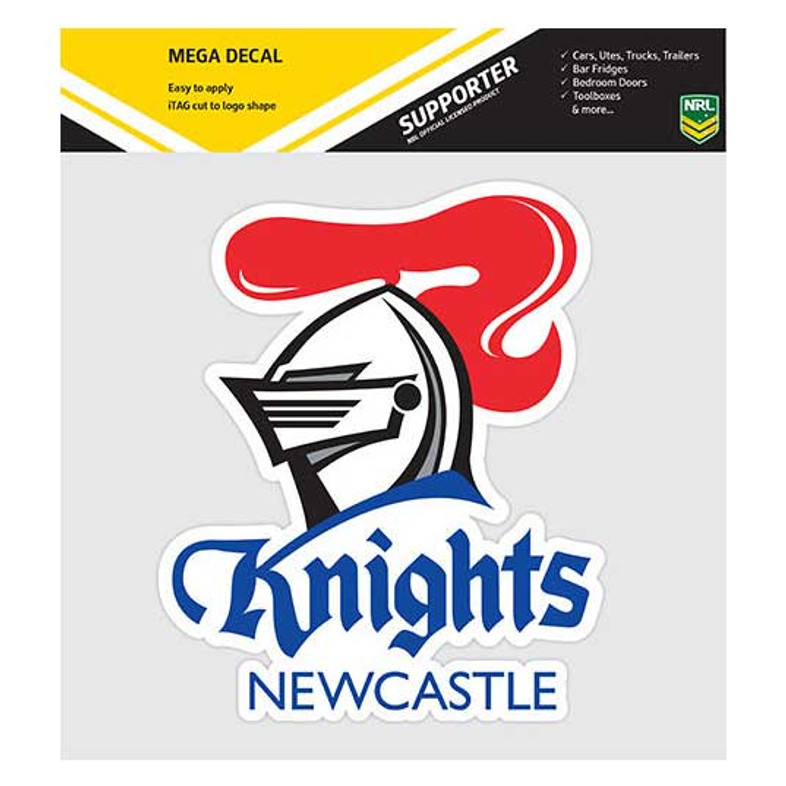 Newcastle Knights Mega Supersized Logo Decal Sticker