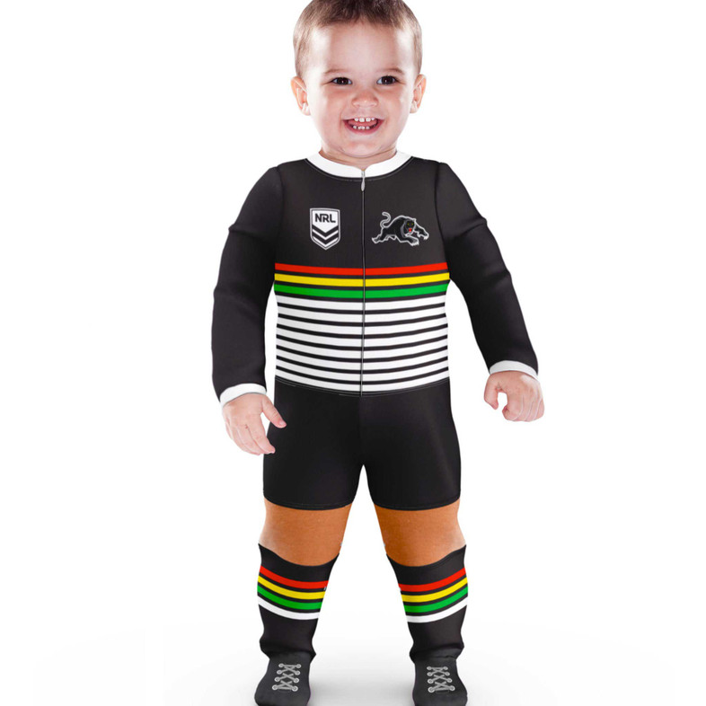 Penrith Panthers Baby Footysuit / Romper Penrith Panthers Baby Footysuit / Romper
