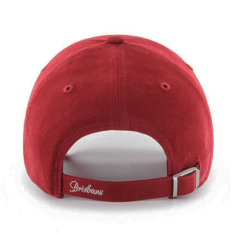 Brisbane Broncos '47 Brand Cardinal Clean-Up Cap - Ladies