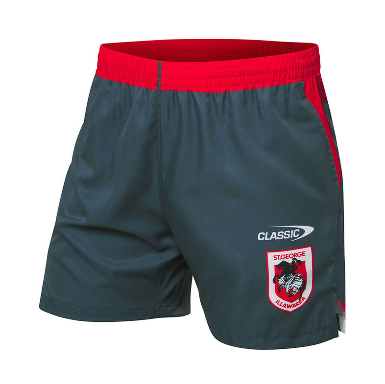 St George Illawarra Dragons Team Training Shorts - Men's St George Illawarra Dragons Team Training Shorts - Men's