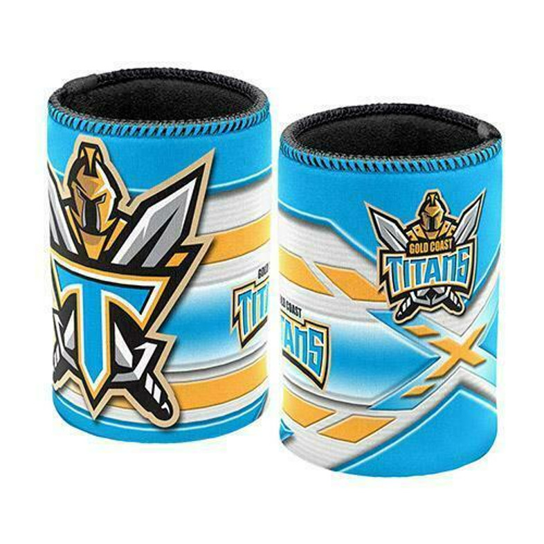 Gold Coast Titans Team Logo Can / Stubby Cooler  Gold Coast Titans Team Logo Can / Stubby Cooler
