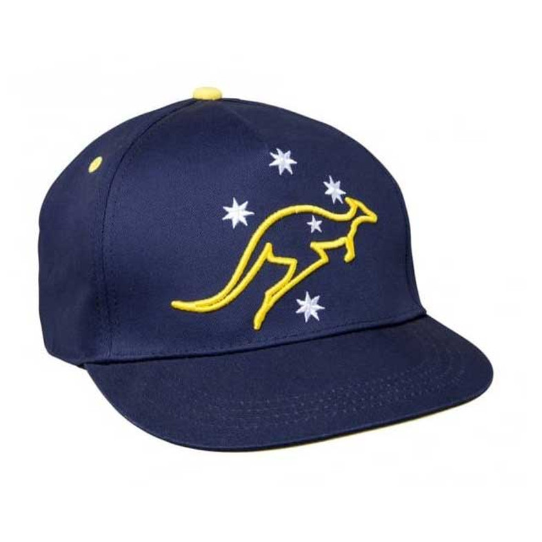 ARL Kangaroos Flat-Brim Supporter Cap - Adult ARL Kangaroos Flat-Brim Supporter Cap - Adult