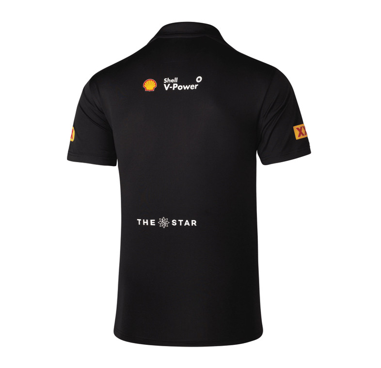 Queensland Maroons State of Origin Team Polo Shirt - Black - Men's