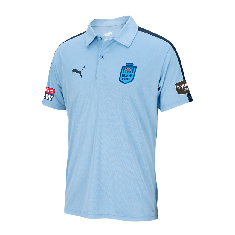 NSW Blues State of Origin Team Polo Shirt - Men's
