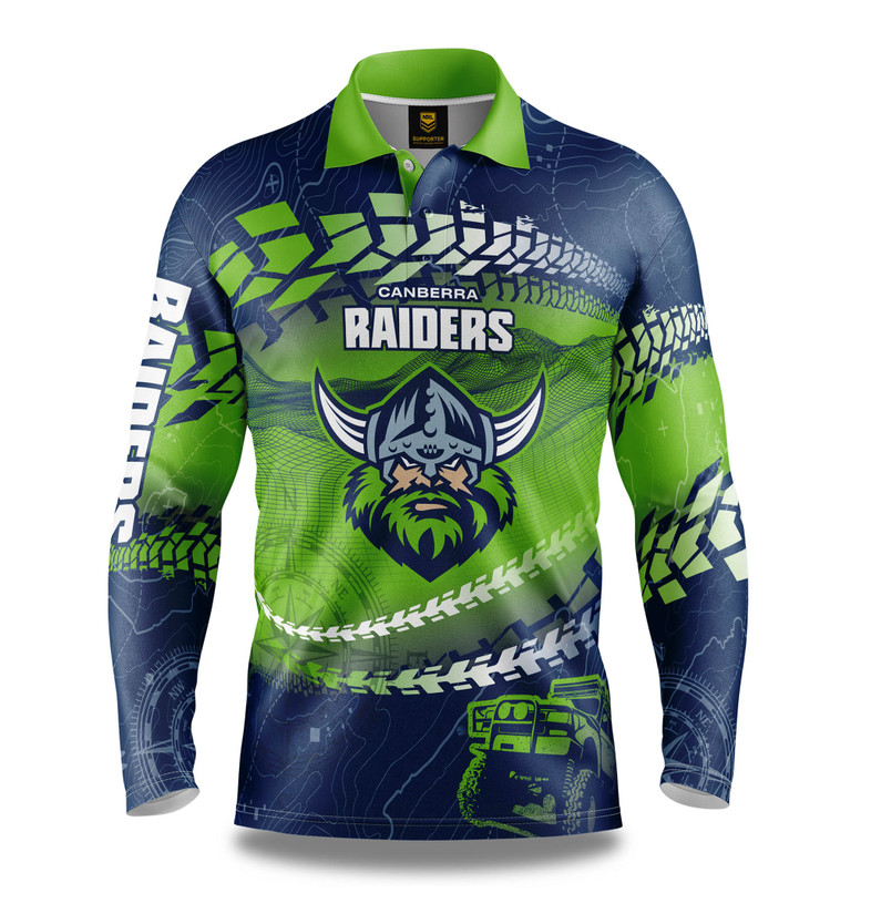 Canberra Raiders Trax Outdoors / Fishing Shirt - Men's