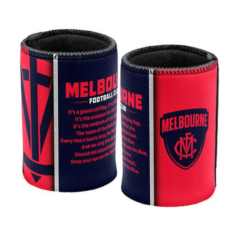 Melbourne Demons Team Song Can / Stubby Cooler Melbourne Demons Team Song Can / Stubby Cooler
