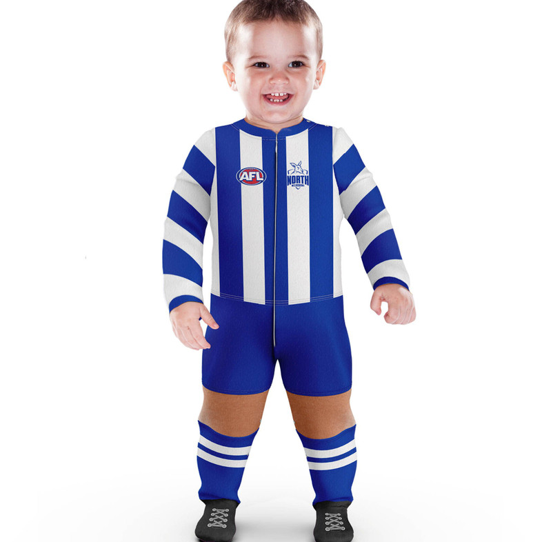 North Melbourne Kangaroos Footysuit / Romper - Baby