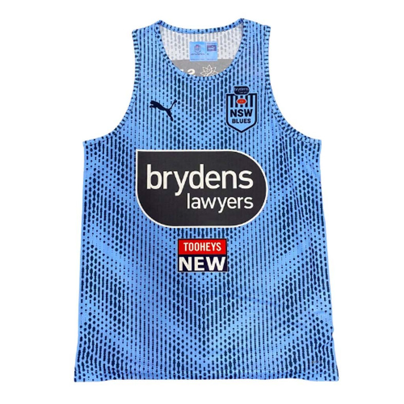 NSW Blues State of Origin Team Training Singlet - Men's