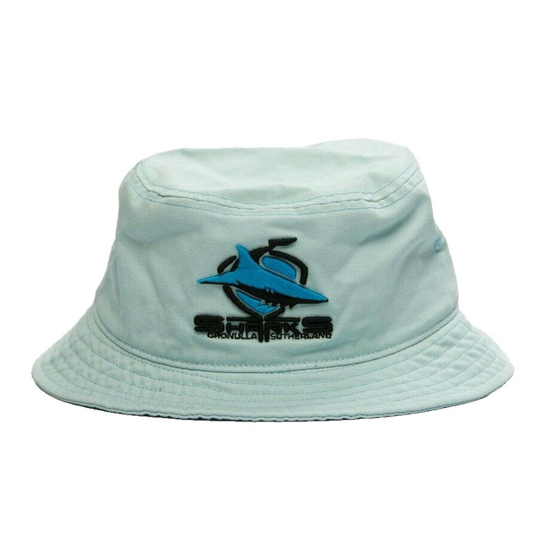 Cronulla Sharks Twill Bucket Hat - Adult Cronulla Sharks Twill Bucket Hat - Adult
