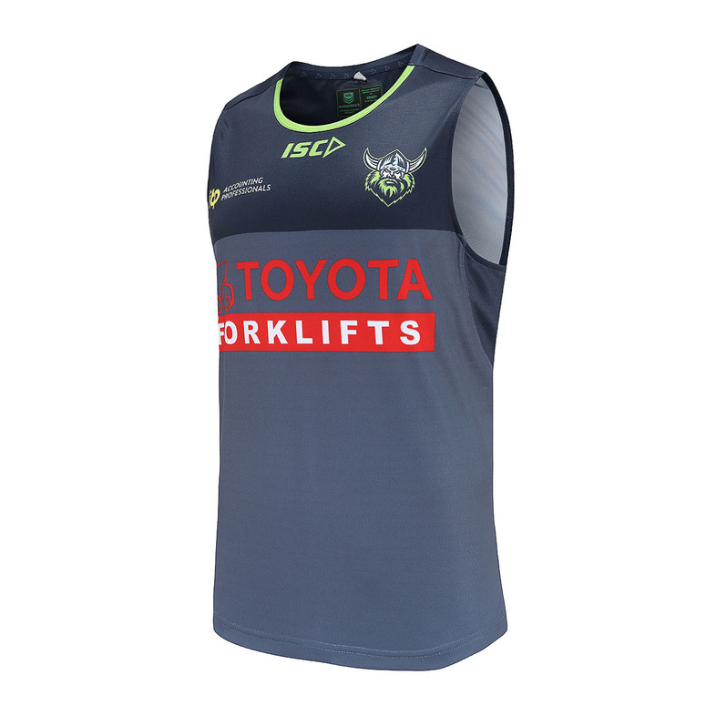 Canberra Raiders Team Training Singlet - Men's