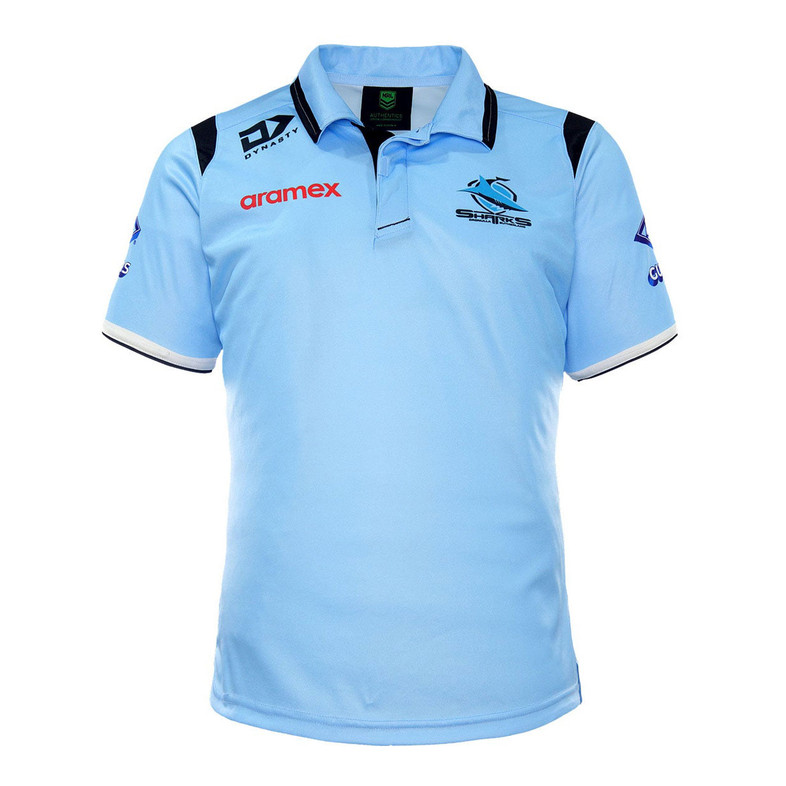 Cronulla Sharks Team Training Polo Shirt - Men's