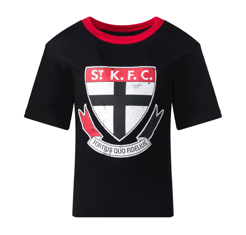 St Kilda Saints Big Logo T-Shirt - Toddler / Kids St Kilda Saints Big Logo T-Shirt - Toddler / Kids