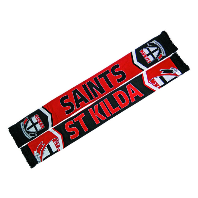 St Kilda Saints Cleave Jacquard Scarf  St Kilda Saints Cleave Jacquard Scarf