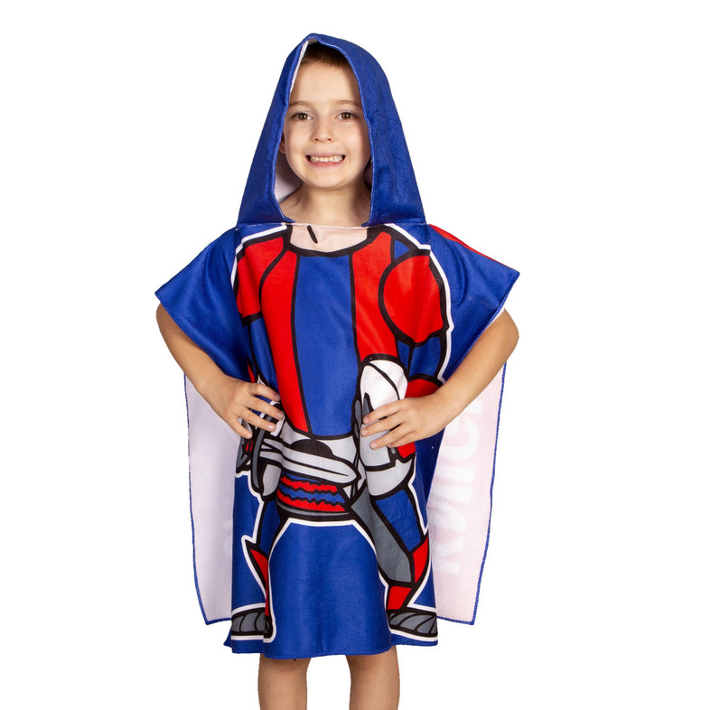 Newcastle Knights Mascot Hooded Towel - Kids Newcastle Knights Mascot Hooded Towel - Kids
