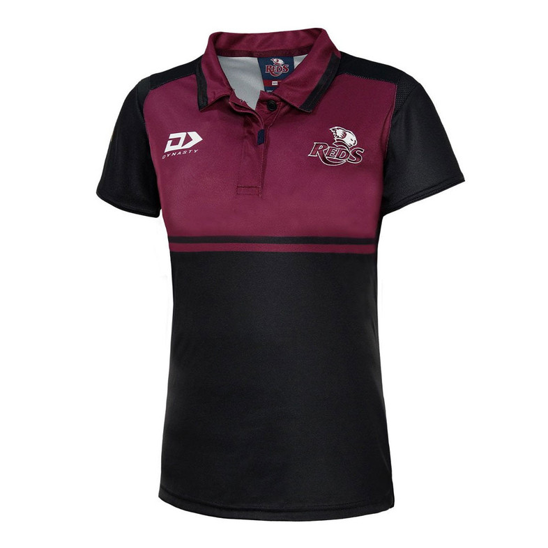 Queensland Reds Media Polo Shirt - Ladies