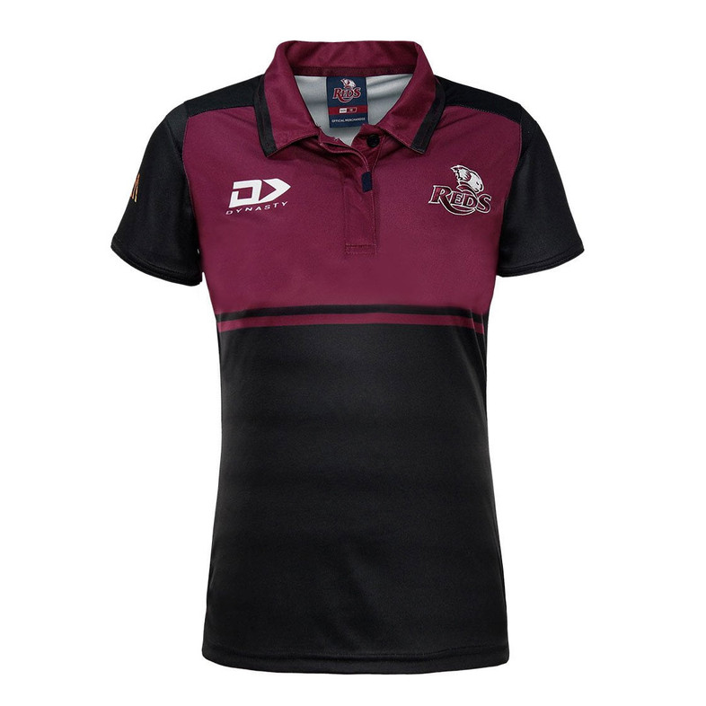 Queensland Reds Media Polo Shirt - Ladies
