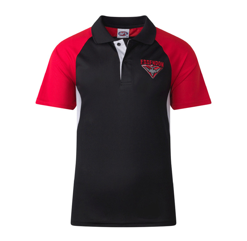 Essendon Bombers Premium Polo Shirt - Men's  Essendon Bombers Premium Polo Shirt - Men's