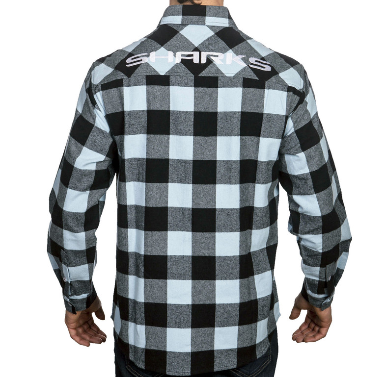 Cronulla Sharks 'Lumberjack' Flannel Shirt - Men's