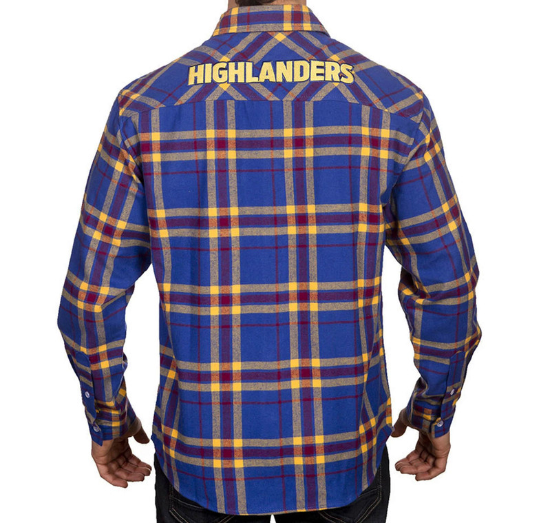Otago Highlanders 'Ringbark' Flannel Shirt - Men's