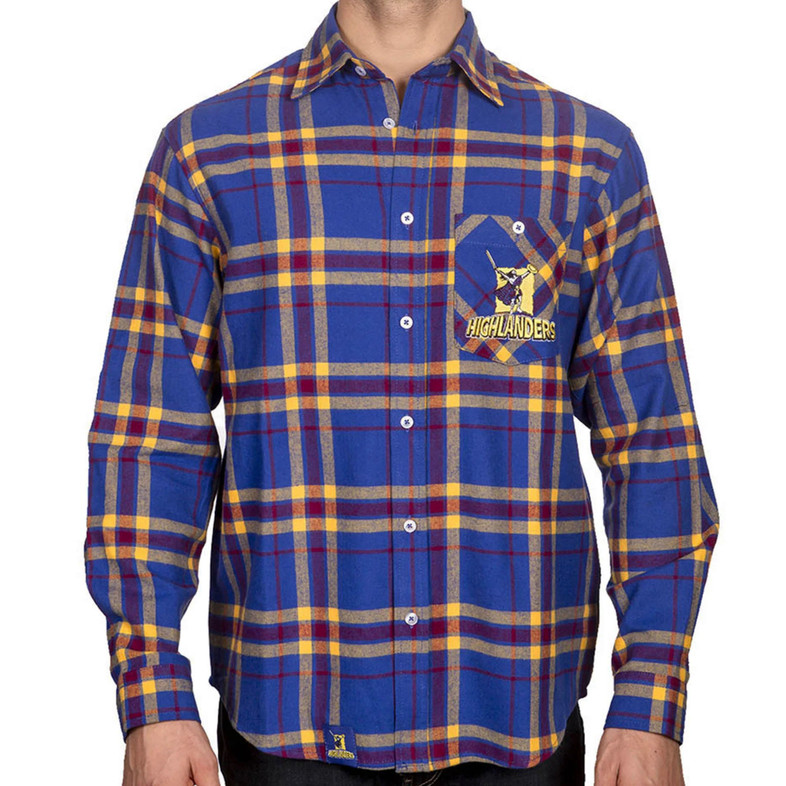Otago Highlanders 'Ringbark' Flannel Shirt - Men's
