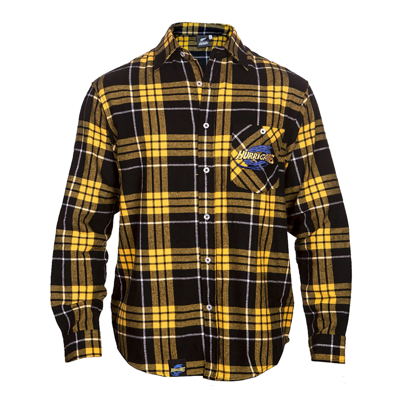 Wellington Hurricanes 'Ringbark' Flannel Shirt - Men's Wellington Hurricanes 'Ringbark' Flannel Shirt - Men's