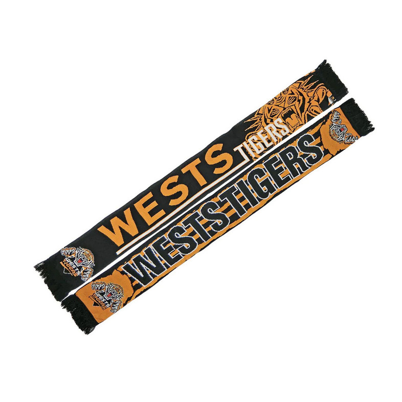Wests Tigers Alliance Jacquard Scarf Wests Tigers Alliance Jacquard Scarf