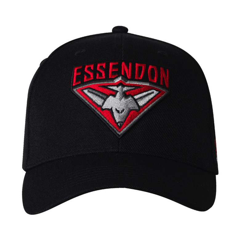 Essendon Bombers Drill Logo Cap - Adult Essendon Bombers Drill Logo Cap - Adult