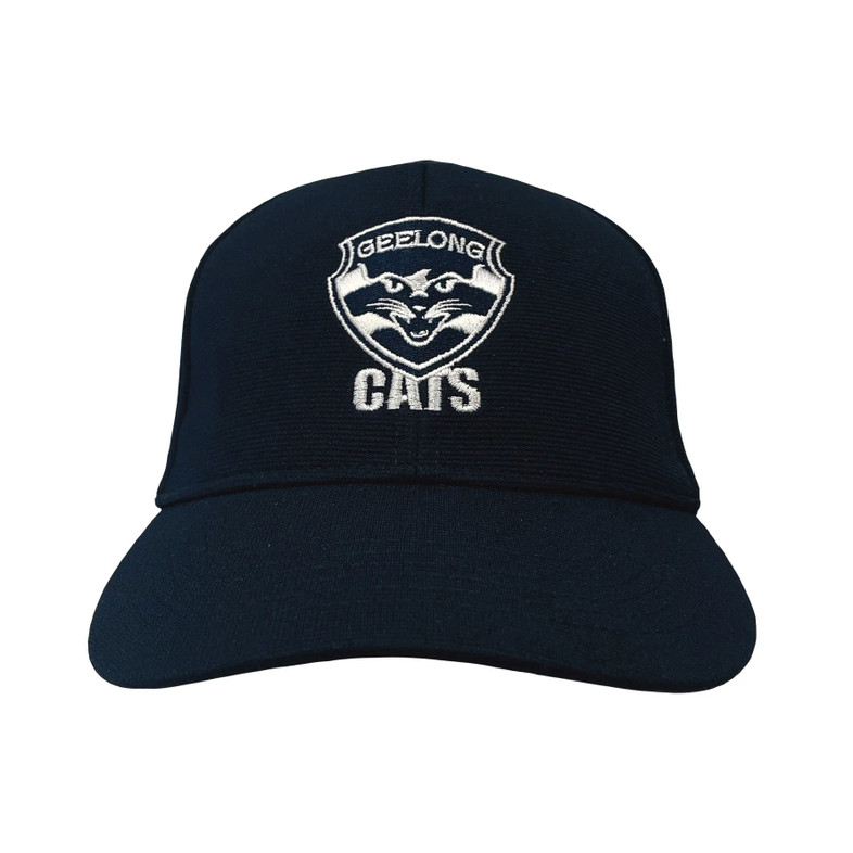 Geelong Cats Drill Logo Cap - Adult Geelong Cats Drill Logo Cap - Adult