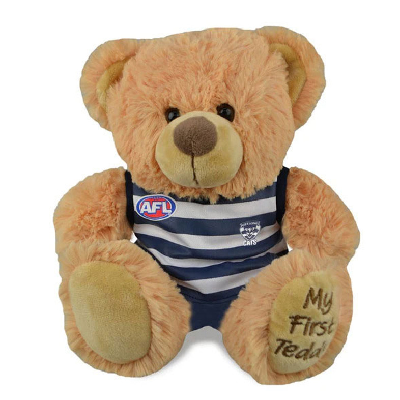 Geelong Cats 'My First Teddy' Bear Plush Toy - Kids